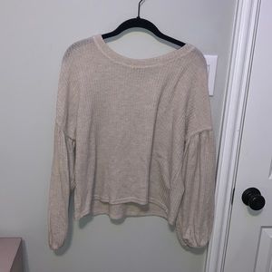 tan long sleeve